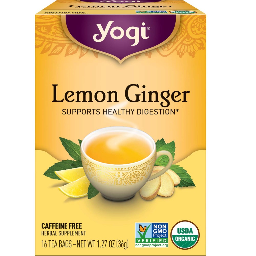 Yogi Lemon Ginger Tea (6x16 Bag)