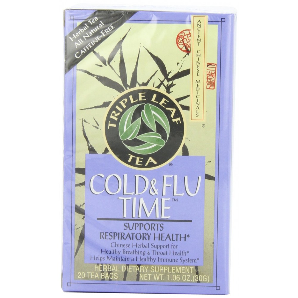 Triple Leaf Tea Cold Flu Time Tea (6x20 Bag)