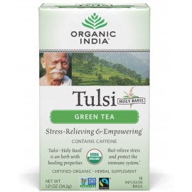 India Green Tulsi Tea (6x18 CT)