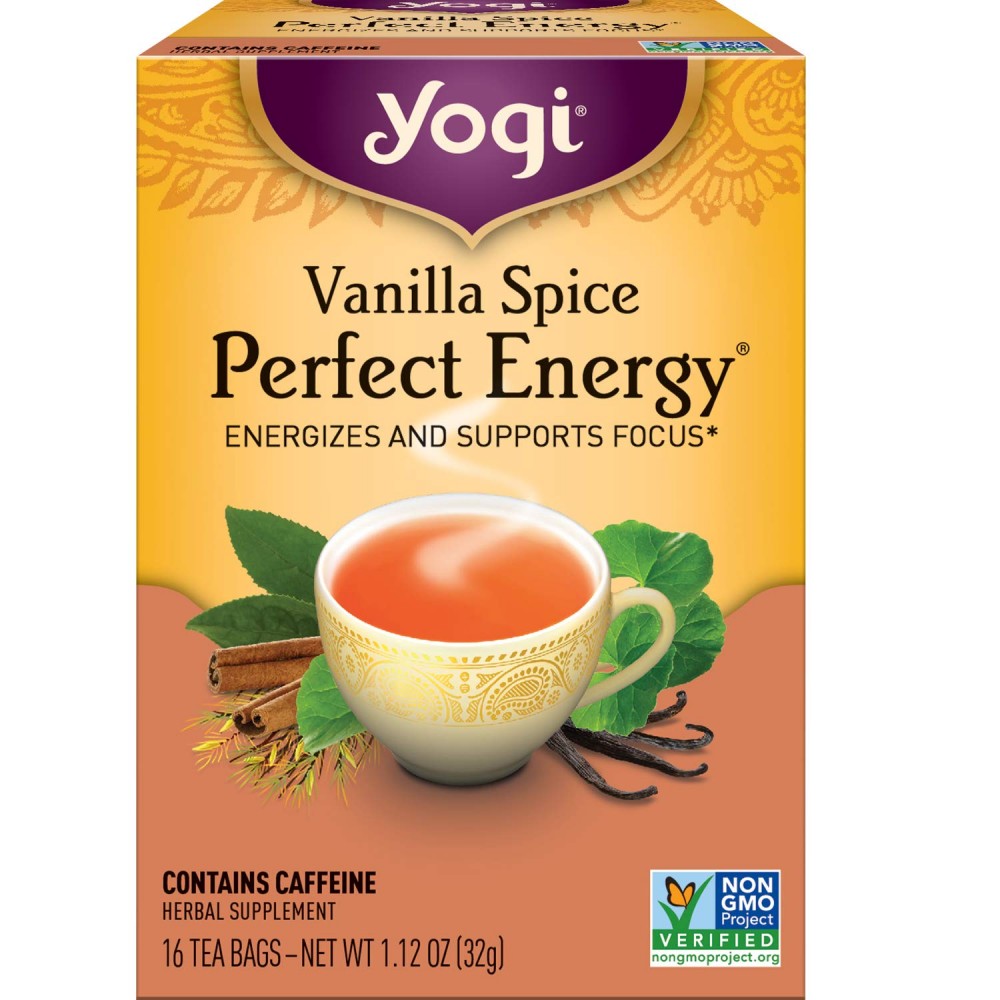 Yogi Perfect Energy Vanilla Spice Tea (6x16 Bag)