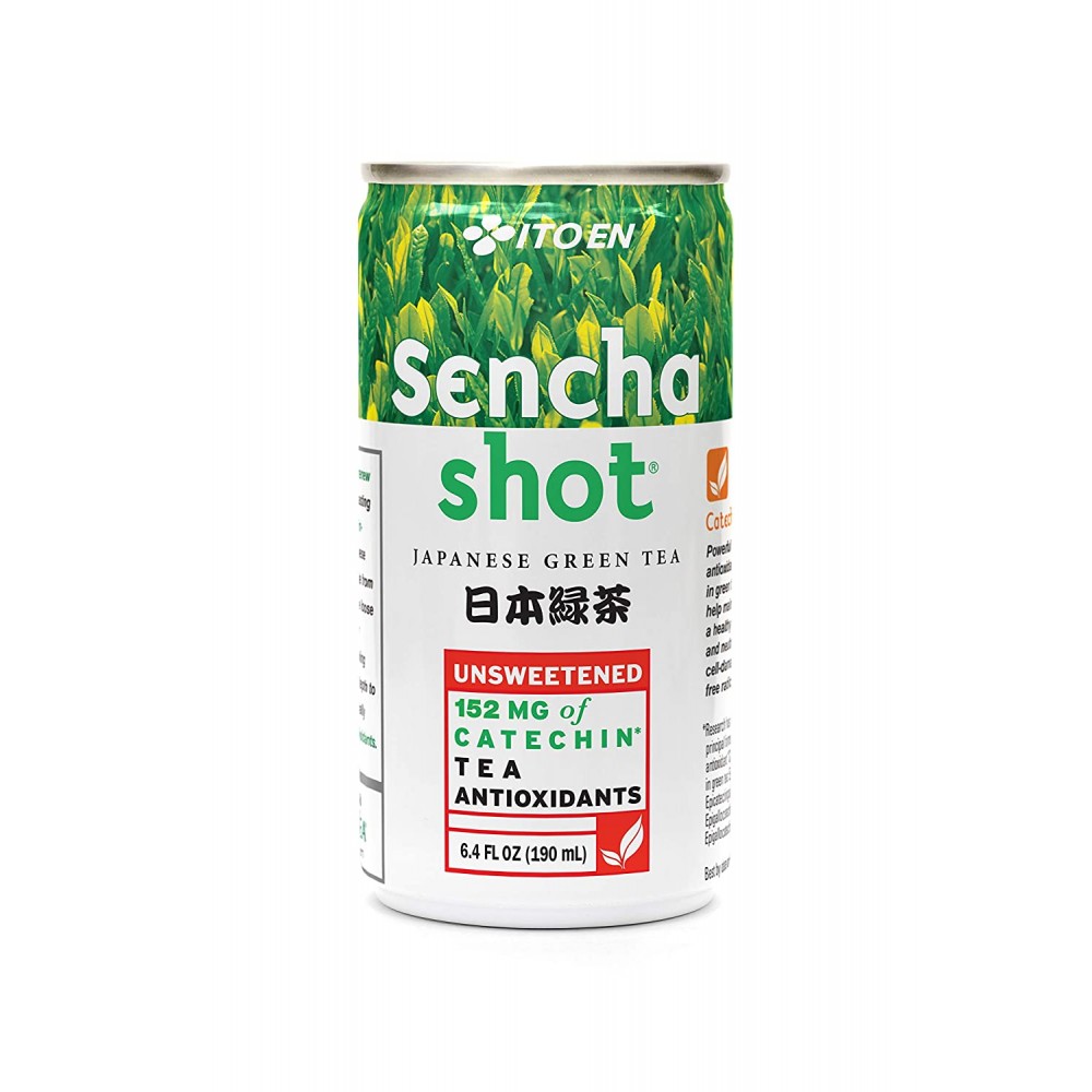 Ito En Sencha Shot Japanese Green Tea (30x6.4 Oz)