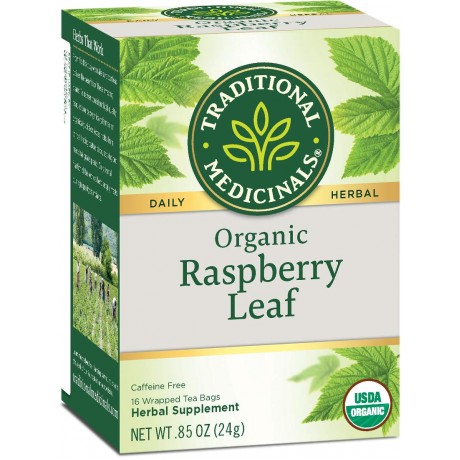 Traditional Medicinals Raspberry Leaf Tea (6x16 Bag)