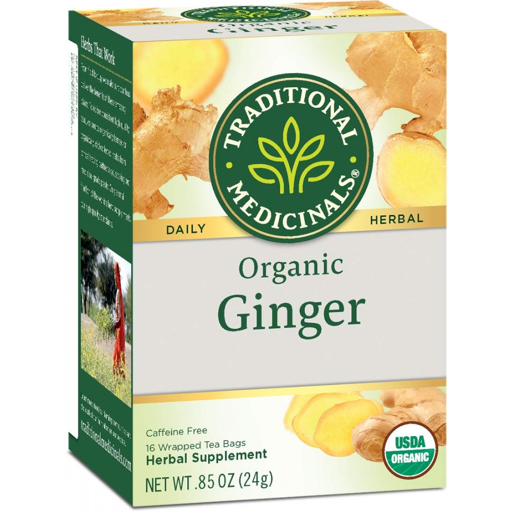 Traditional Medicinals Ginger Tea (6x16 Bag)