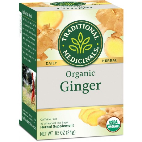 Traditional Medicinals Ginger Tea (1x16 Bag)