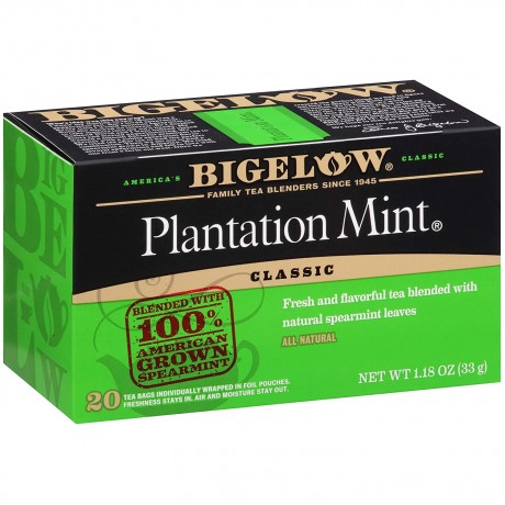 Bigelow Plantation Mint Tea (6x20 Bag)