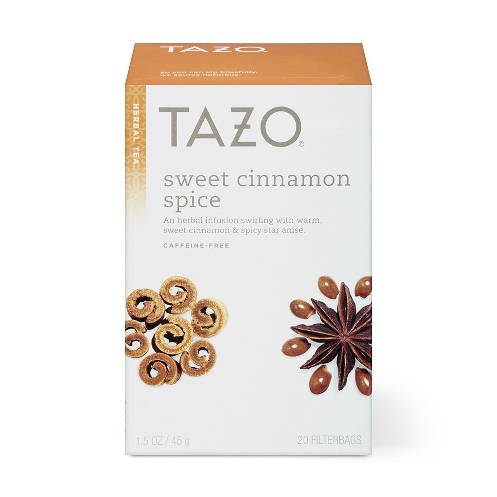 Tazo Tea Herbal Sweet Cinnamon Spice Tea (6x20 Bag)