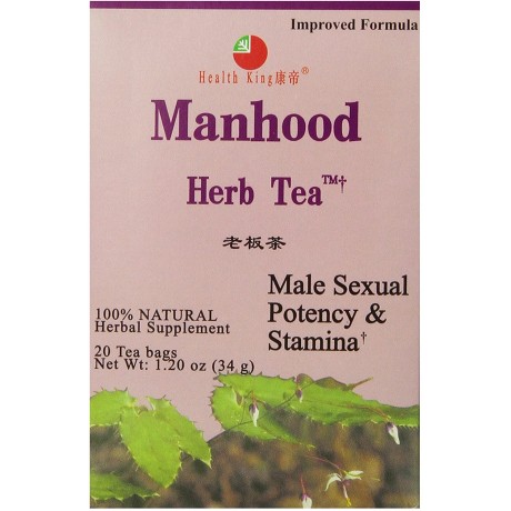 Health King Manhood Herb Tea (1x20 Tea Bags)