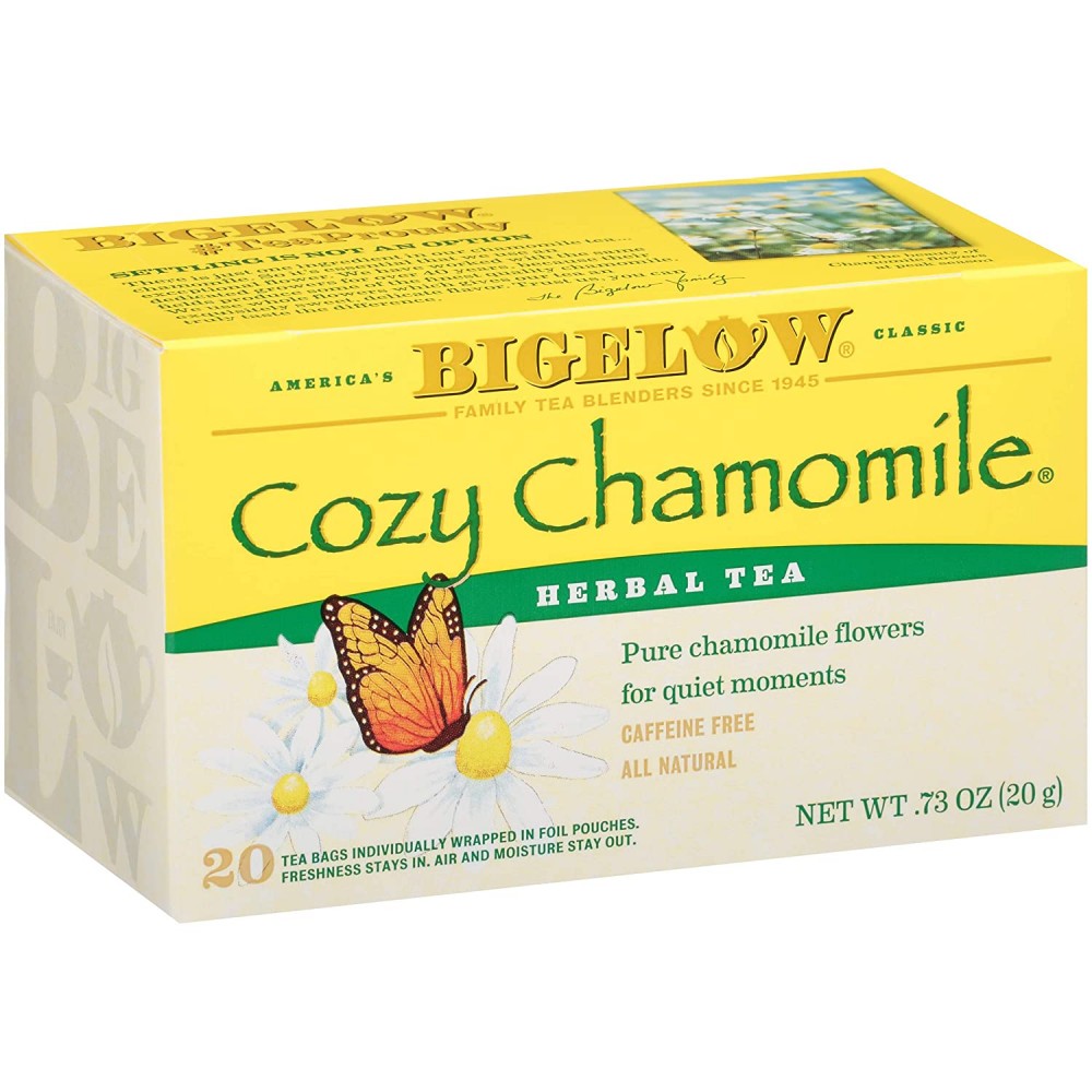 Bigelow Cozy Chamomile Herb Tea (6x20 Bag)