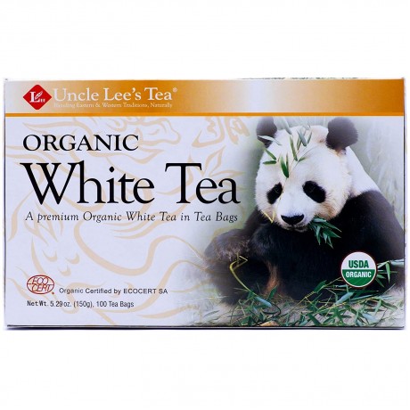 Uncle Lee's Legends of China Organic White Tea (1x100 Tea Bags)