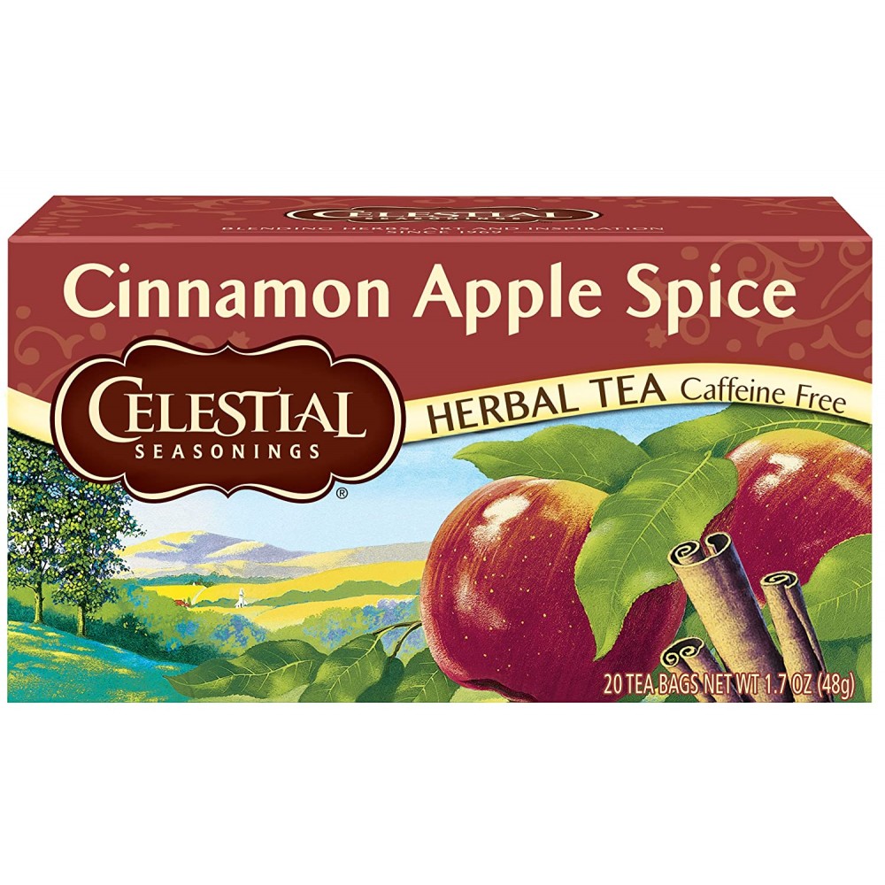 Celestial Seasonings Cinnamon Apple Spice Herb Tea (1x20Bag)