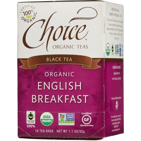 Choice Organic Teas English Breakfast (6x16 Bag)