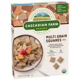 Cascadian Farm Multi Grain Sqrs (10x12.3OZ )