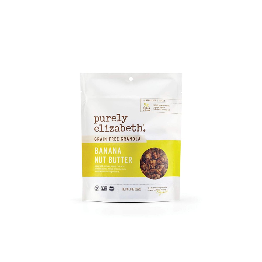 Purely Elizabeth Grain-Free & Gluten-Free Granola, Banana Nut Butter (6X8 OZ)