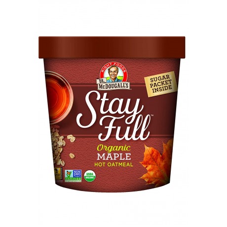 Dr. McDougall's Maple 4 Grain Hot Cereal Cup (6x2.5 Oz)