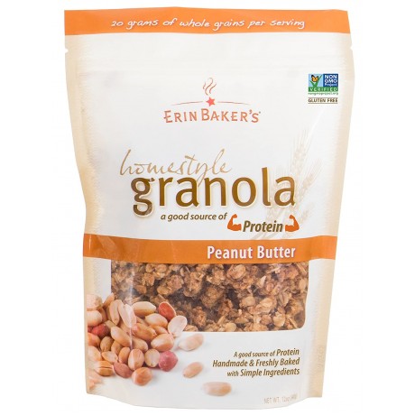 Erin Baker's Peanutbutter Granola (6x12Oz)