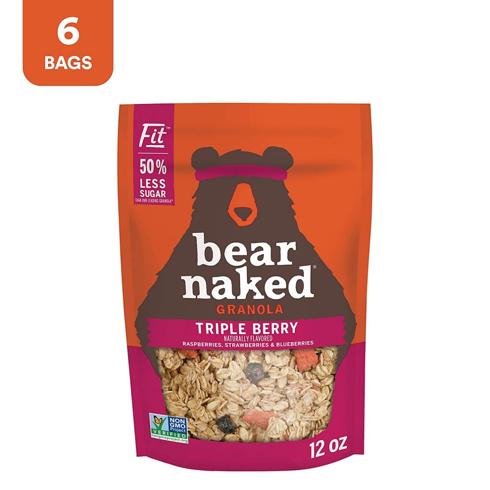 Bear Naked Fit Triple Berry Crunch Granola (6x12Oz)