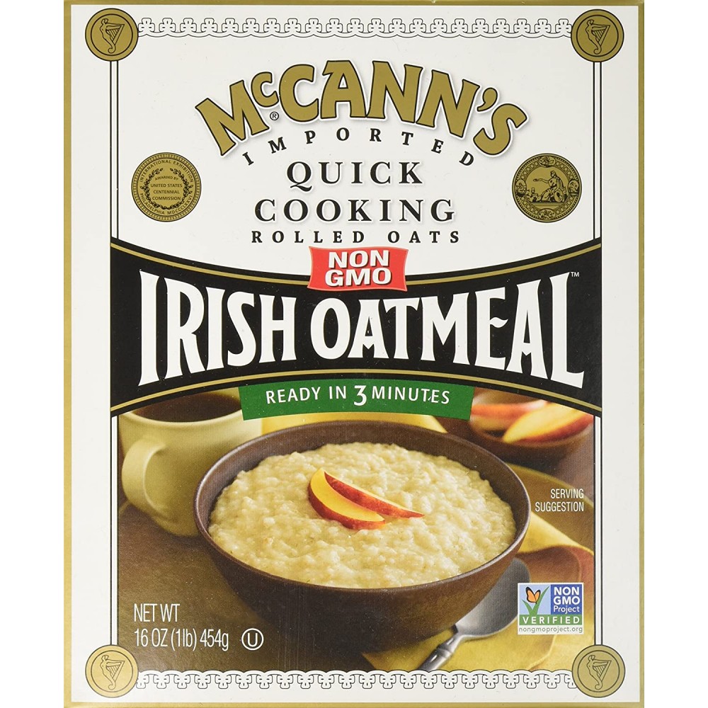 McCann's Quick Cook Irish Oatmeal (12x16 Oz)