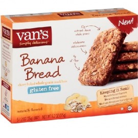 Van's Snack Bars Banana Bread (6x5 PACK)