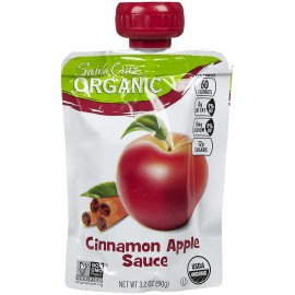 Santa Cruz Organic Apple Sauce Cinnamon (6X4 Ct)