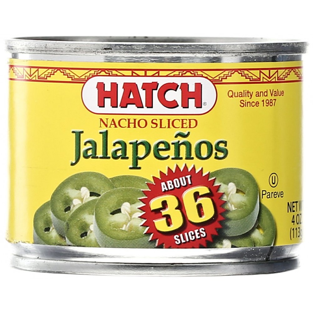 Hatch Farms, Inc. Sliced Jalapenos (12x4OZ ) $11.85