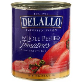 De Lallo Italian Peeled Tom (12x28OZ )