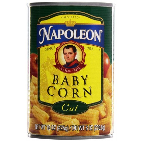 Napoleon Cut Baby Corn (12x15Oz)