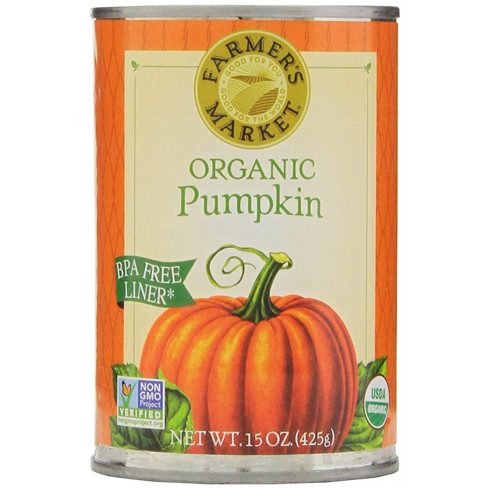 Farmers Market Can Pumpkin (12x15OZ )