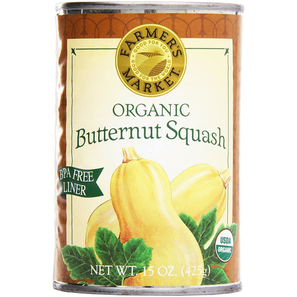 Farmer's Market Pure Butternut Squash (12x15 Oz)