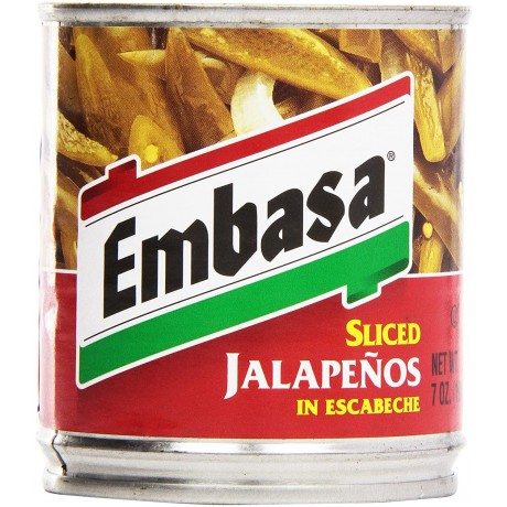 Embasa Sliced Jalapeno Pep (12x7OZ )