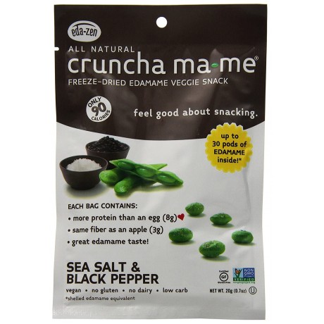 Cruncha Ma-Me Edamame SeaSalt/Pepper (8x0.7OZ )