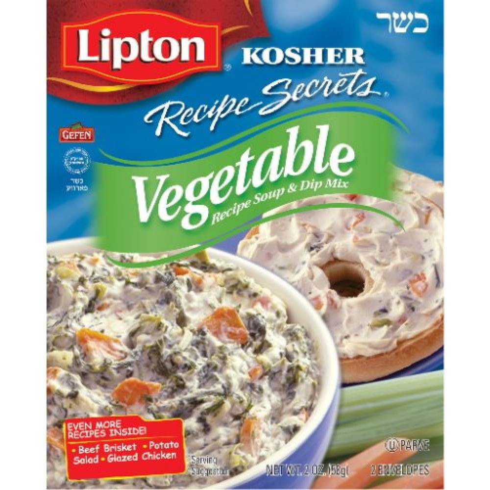 Lipton Kosher Veg Soup (12x2OZ )