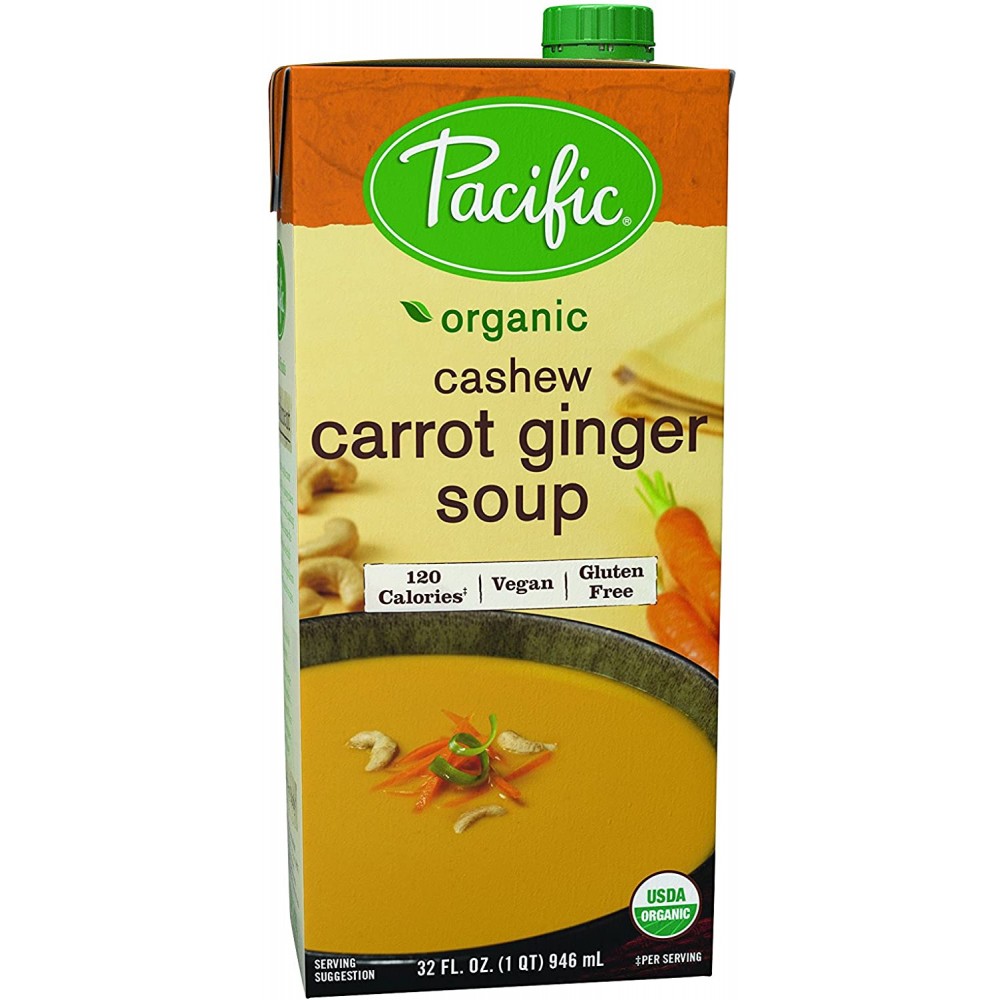 Pacific Natural Foods Cashew Carrot Soup (12x32OZ )