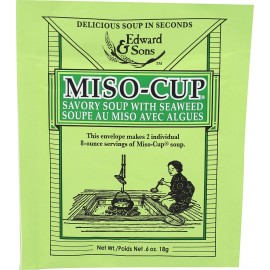 Edward & Sons Miso Cup Seaweed (24x0.7OZ )