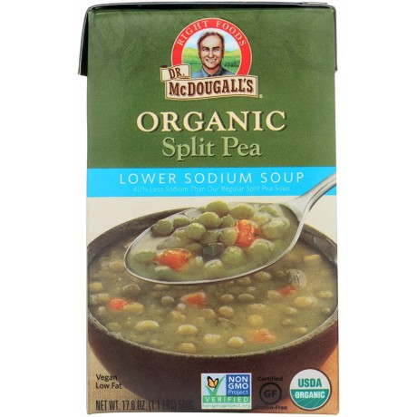 Dr. Mcdougall's Splt Pea Soup Ls (6x17.6OZ )